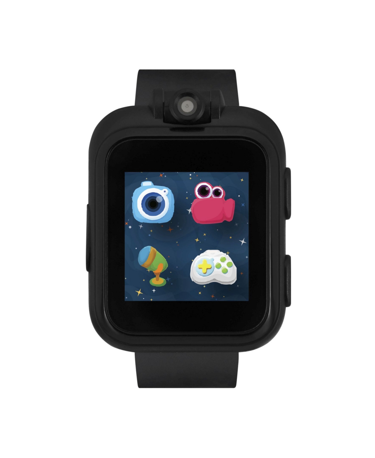 iTouch PlayZoom Black Smartwatch for Kids Solid Black 42mm