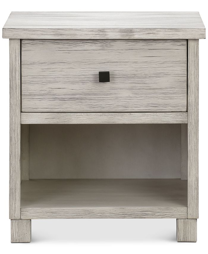 Furniture Canyon White Nightstand, Created for Macy's Macy's
