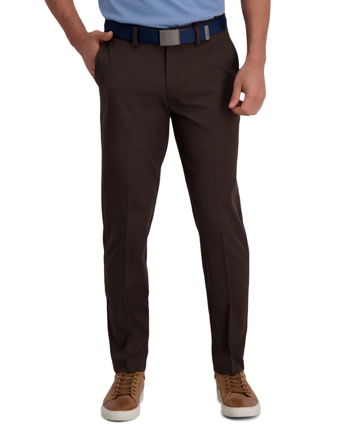 Cool Right Performance Flex Slim Fit Flat Front Pant - String