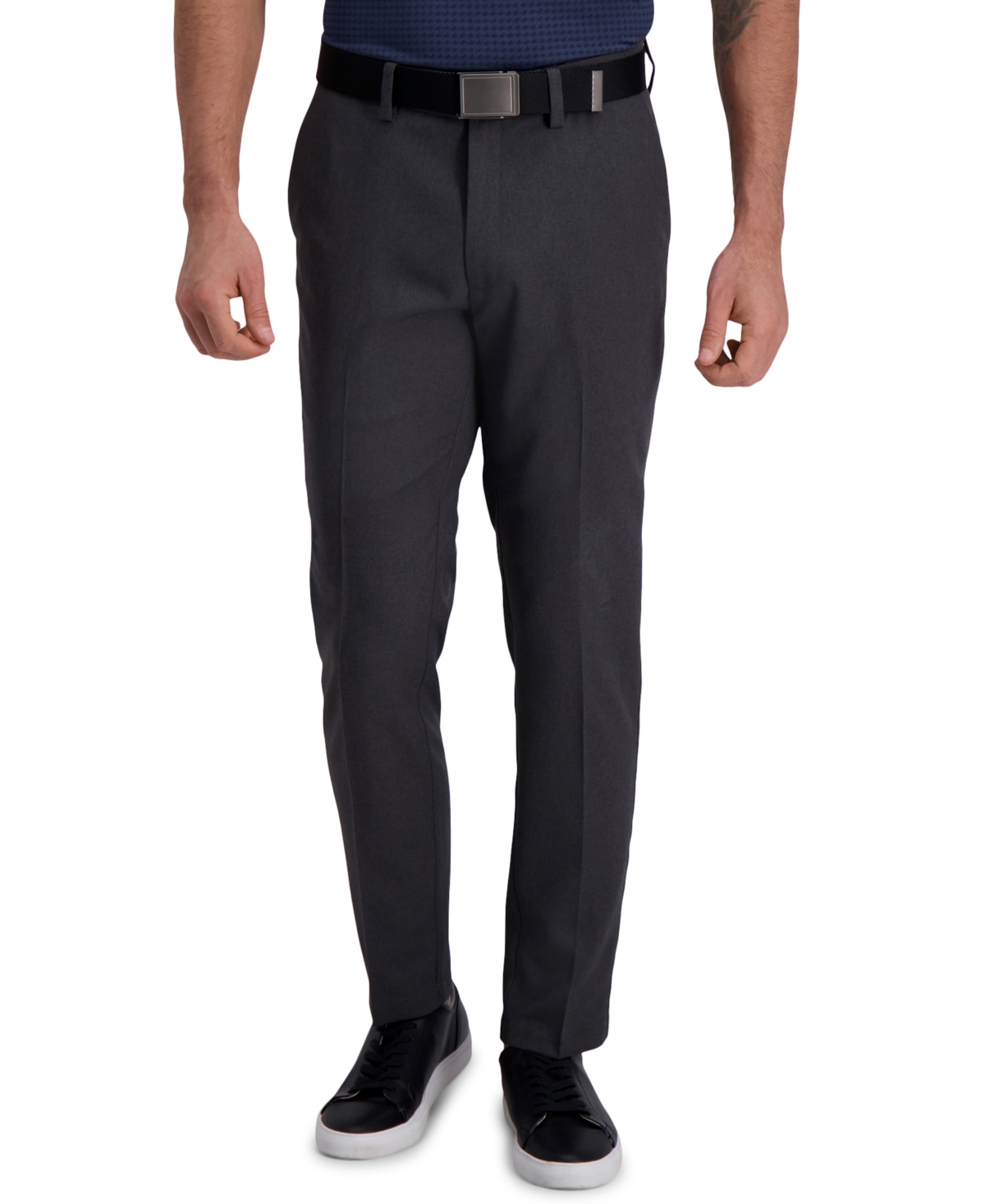 Cool Right Performance Flex Slim Fit Flat Front Pant - String