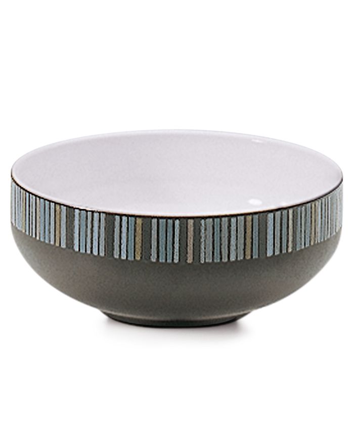 Denby Dinnerware, Jet Stripes Cereal Bowl Macy's