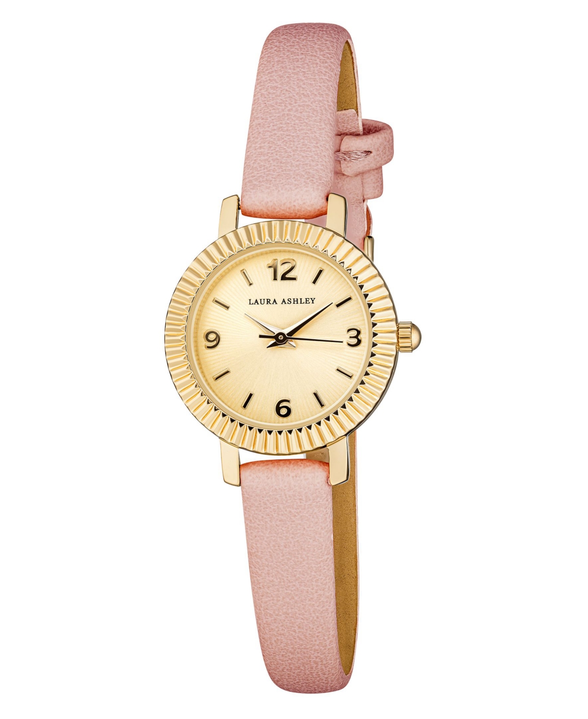 Women's Coin Edge Bezel Pink Polyurethane Strap Watch 26mm - Pink