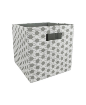 Design Imports Polyester Storage Bin