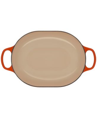 Enameled Cast Iron 3.75-Qt. Oval Casserole with Lid