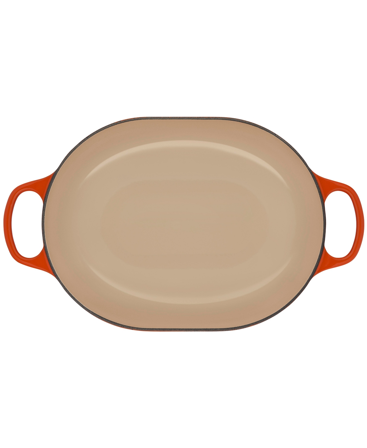 Le Creuset Enameled Cast Iron 3.75-qt. Oval Casserole With Lid In Orange