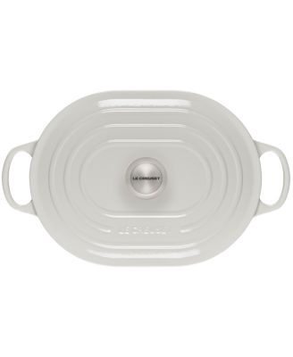 Enameled Cast Iron 3.75-Qt. Oval Casserole with Lid
