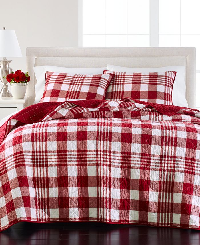 Martha Stewart Collection LAST ACT! Buffalo Plaid Yarn Dye Twin/Twin XL