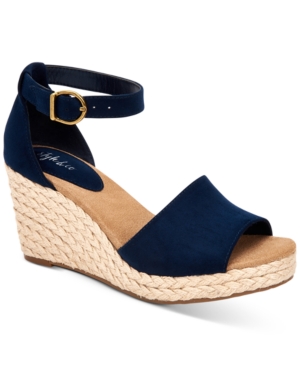 Style & Co Seleeney Wedge Sandals Created for Macy's Women's Shoes