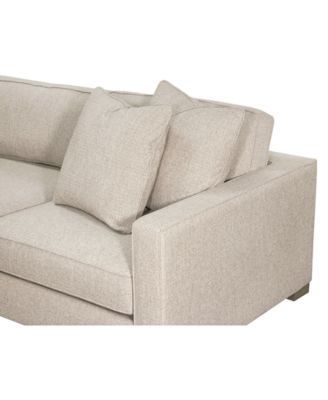 Furniture CLOSEOUT! Gabria 3-Pc. Fabric Sectional Sofa, Created For ...