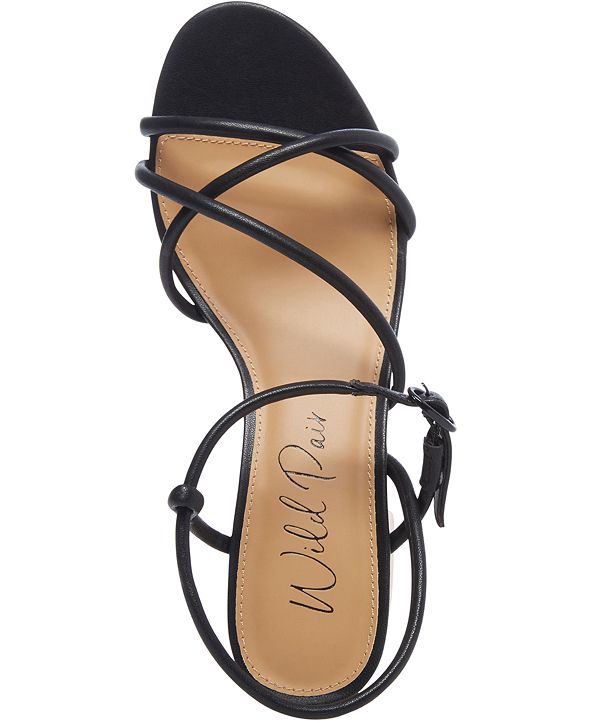 Wild Pair Ingridd Block-Heel Sandals, Created for Macy's & Reviews ...