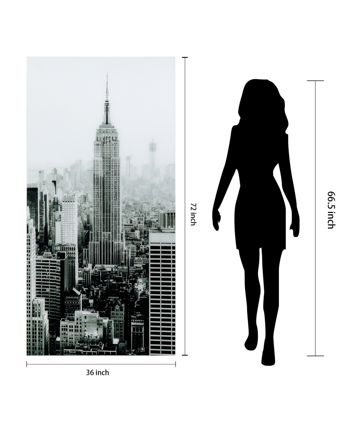 Empire Art Direct Empire Frameless Free Floating Tempered Art Glass Wall Art by Ead Art Coop, 0.2