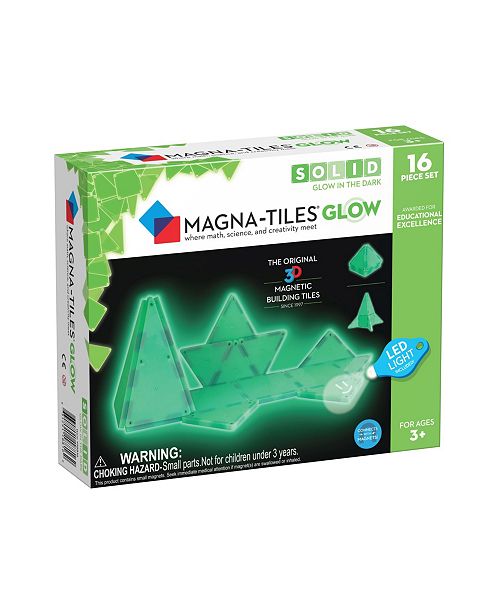Valtech Magna Tiles Glow In The Dark 16 Piece Set Reviews Home Macy S