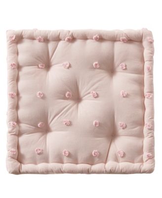 Urban Habitat - Brooklyn 20" x 20" x 5" Cotton Jacquard Square Floor Pillow Cushion