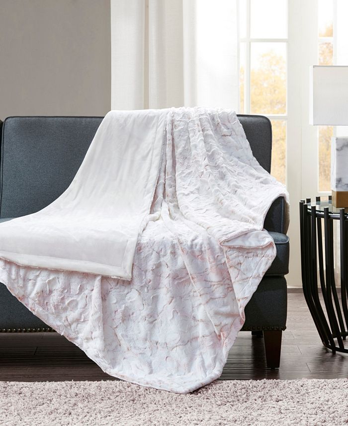 Sachi Faux Fur Throw 60 x 70