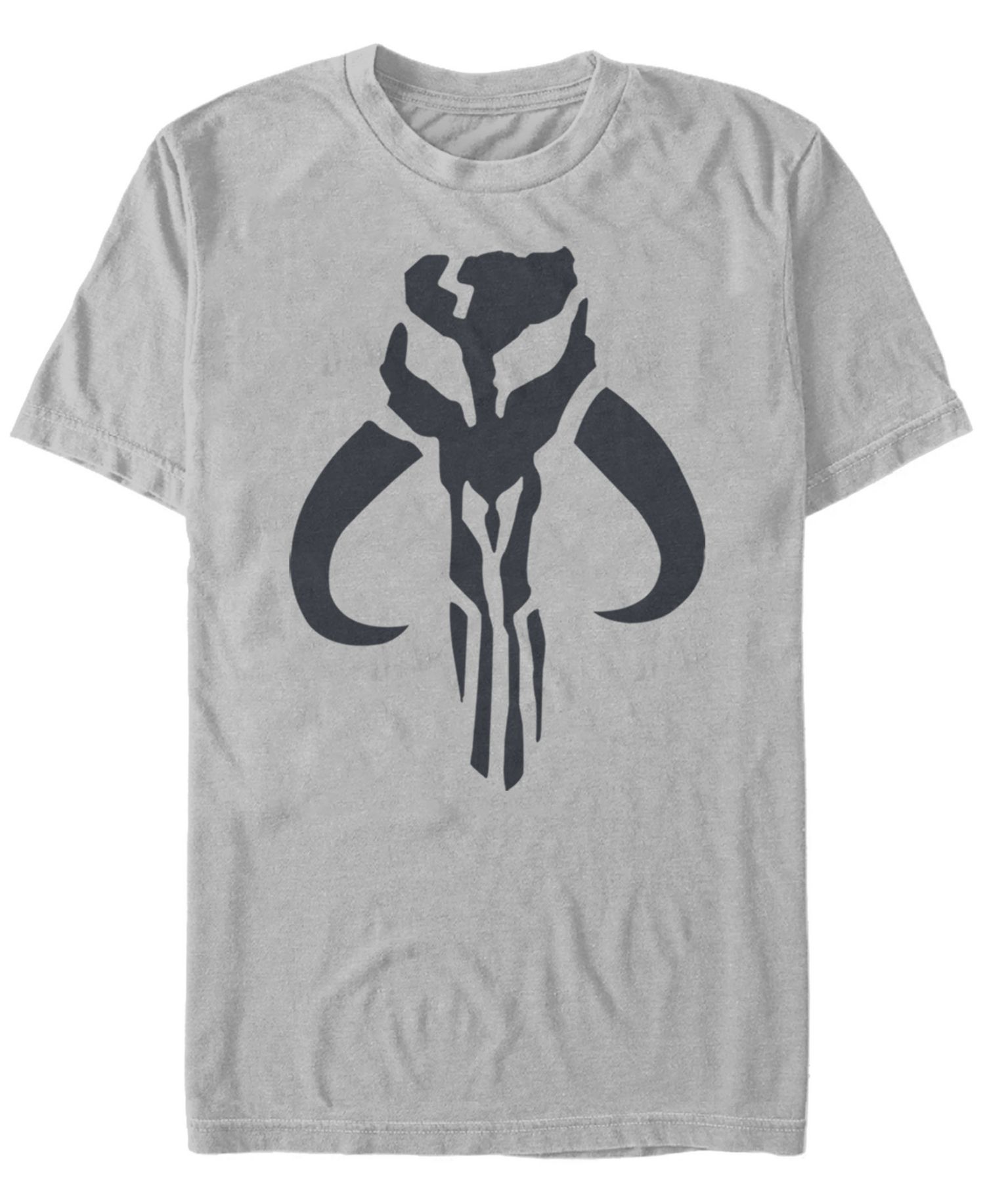 Star Wars The Mandalorian Mythosaur Skull Logo Short Sleeve Men's T-shirt