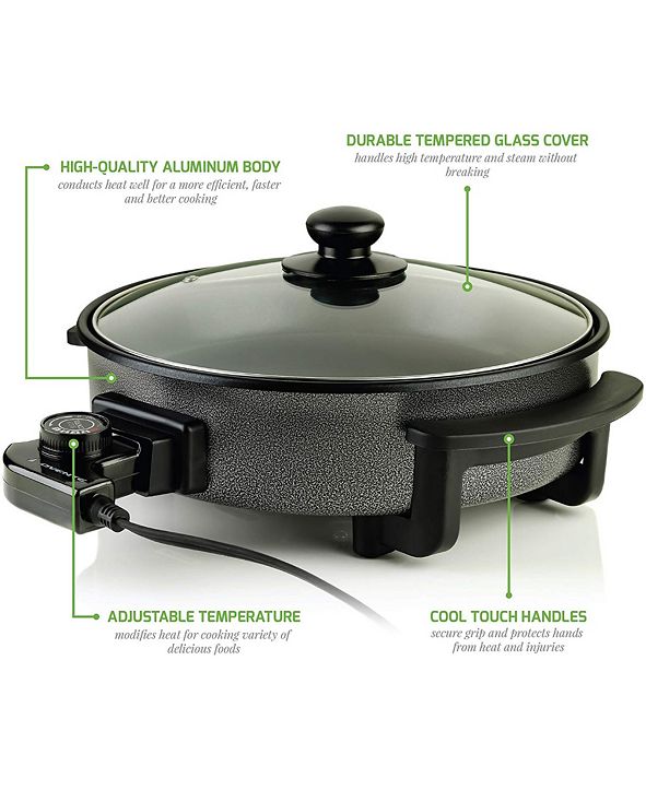 OVENTE Electric Skillet & Reviews Small Appliances Kitchen Macy's