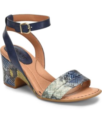 born blue sandals