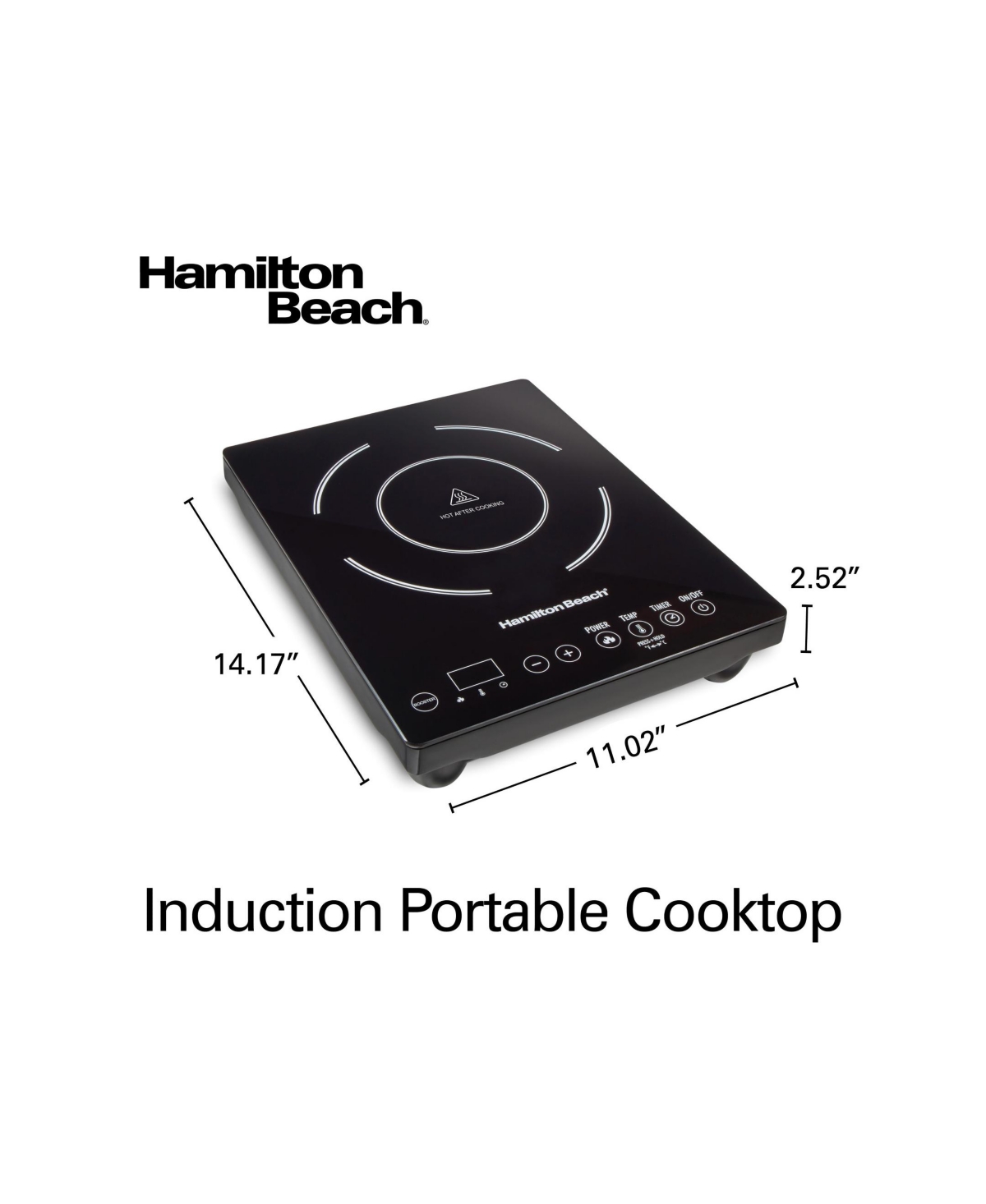 Hamilton Beach Single Induction Cooktop