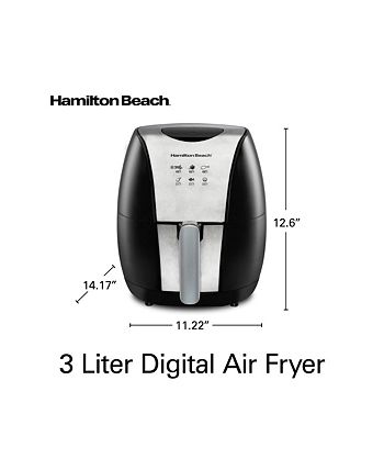 Hamilton Beach 3.4-Qt. Digital Air Fryer - Black