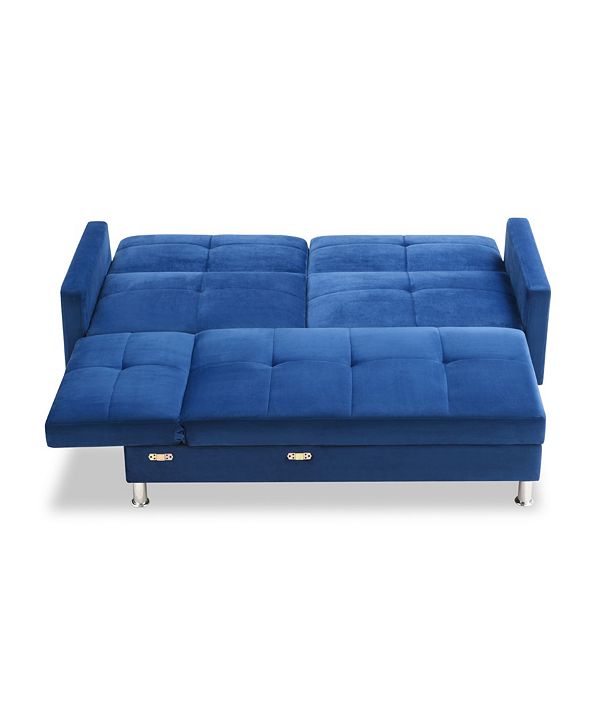 Gold Sparrow Davenport Convertible Sofa Bed Sectional with Storage