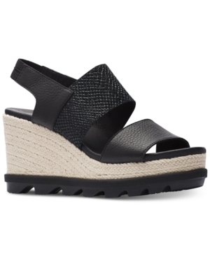 image of Sorel Joanie Ii Slingback Espadrille Wedges Sandals Women-s Shoes