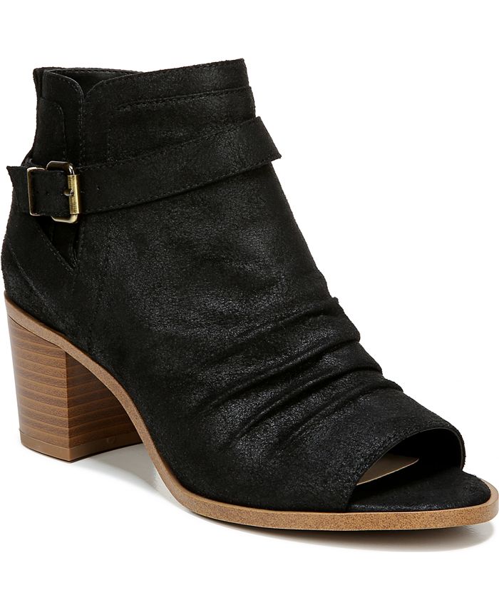 Macy's peep toe booties sales
