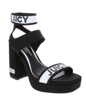Juicy Couture Women's Glisten Platform Heel Sandal Women's Shoes