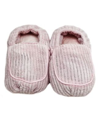 Warmies Microwavable Soothing Scented Faux Fur Slippers - Macy's