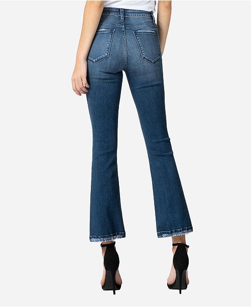 ankle flare jeans