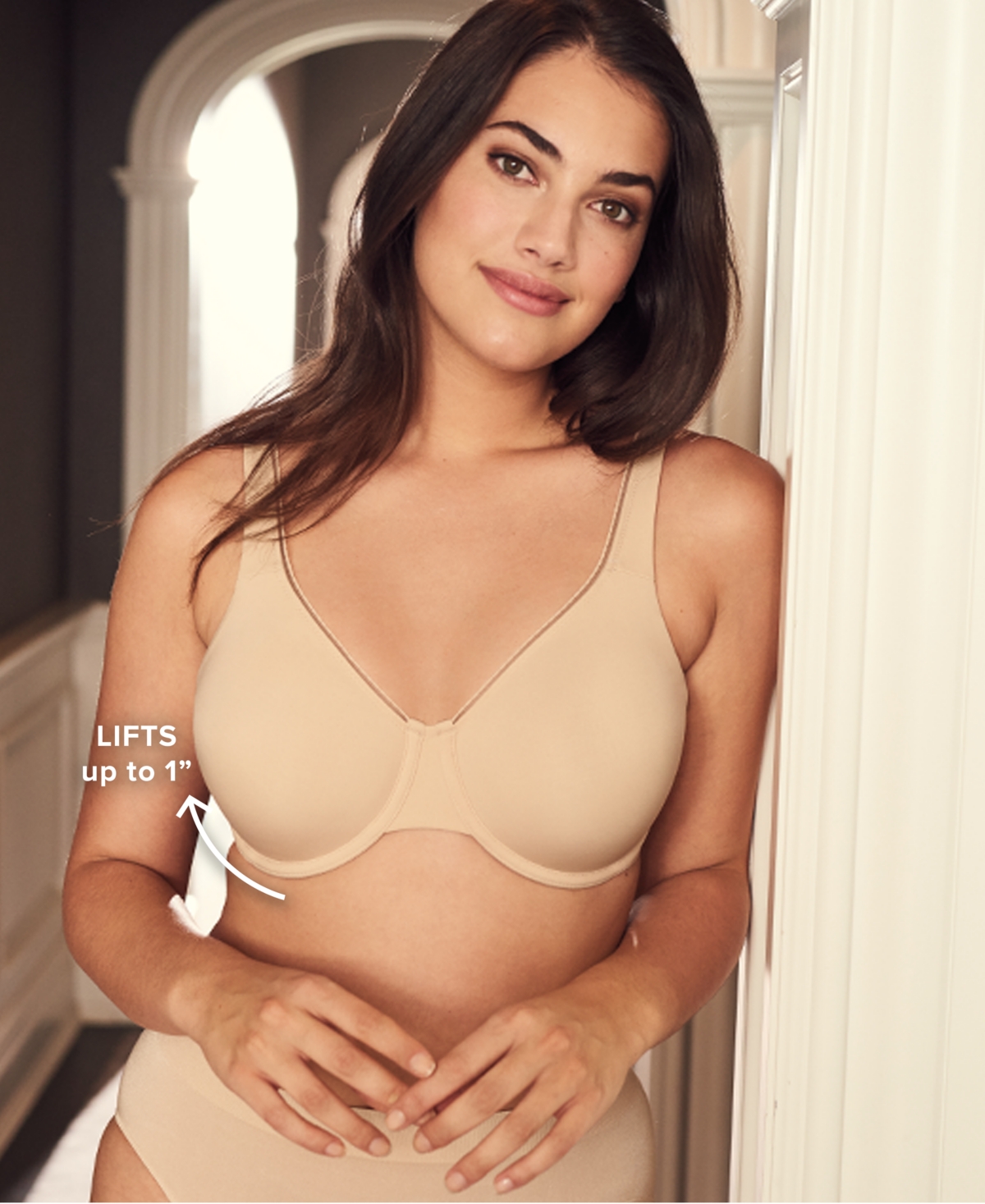 Wacoal Women's High Standards Underwire Bra  -(Nude 5)