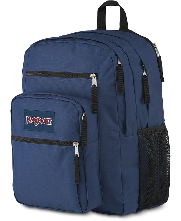 red jansport big student backpack