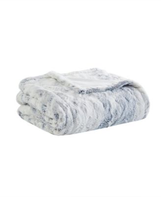 Zuri Electric Faux-Fur Throw, 50" x 70"
