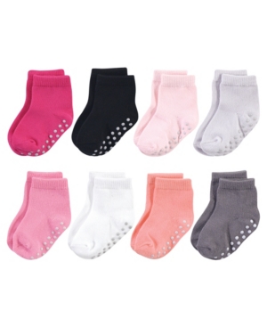 Touched by Nature Toddler Boys and Girls Socks with Non-Skid Gripper for Fall Resistance