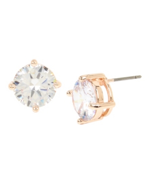 image of Jessica Simpson Cubic Zirconia Stone Stud Earrings