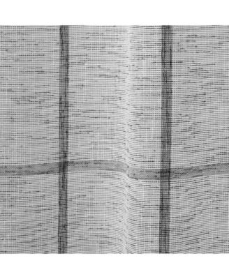 Rubin Sheer, Back Tab and Rod Pocket Single Curtain Panel