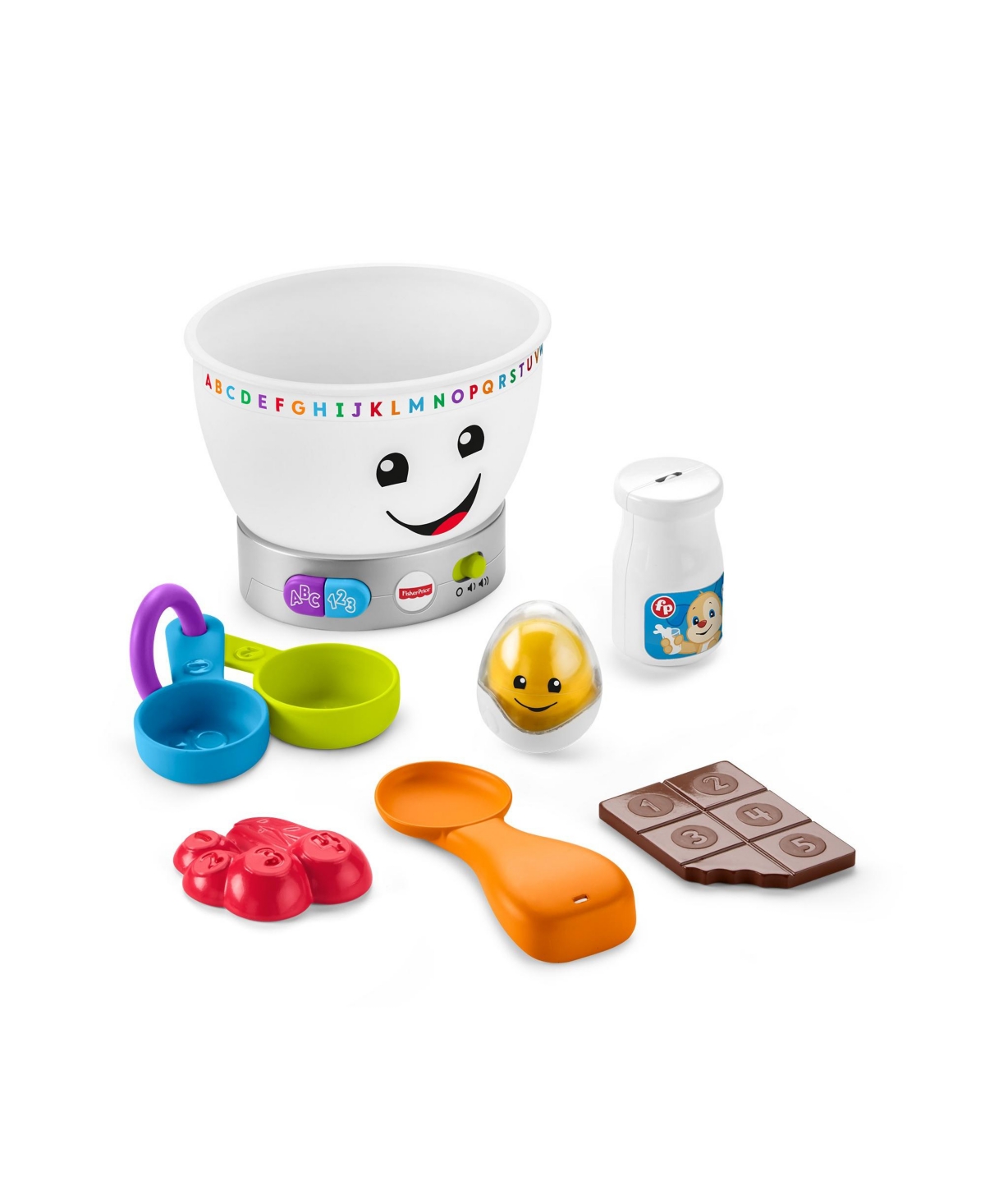 Shop Fisher Price Laugh & Learn Magic Color Mixing Bowl In Multi