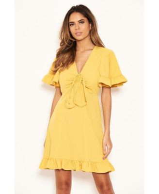 yellow summer dresses for juniors