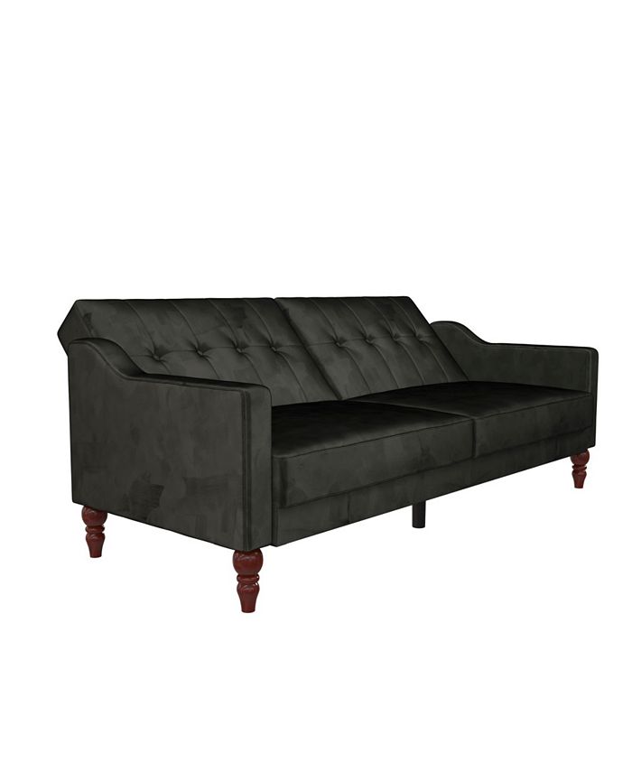 Novogratz beatrice coil futon convertible sofa bed clearance couch