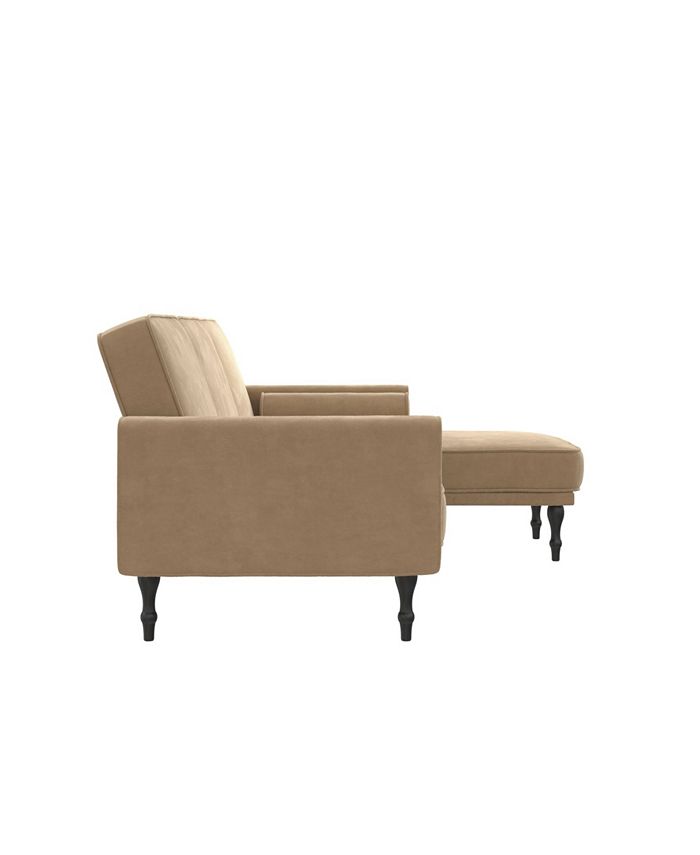 Atwater Living Edison Small Space Sectional Futon & Reviews Furniture