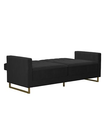 Novogratz Collection Novogratz Skylar Coil Futon Modern Sofa Bed