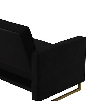 Novogratz Collection Novogratz Skylar Coil Futon Modern Sofa Bed