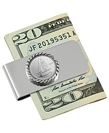 Men's Canada Ship Coin Money Clip