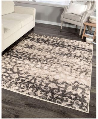 CLOSEOUT! Orian Illusions Buxtonbliss Mushroom 5'3" x 7'6" Area Rug
