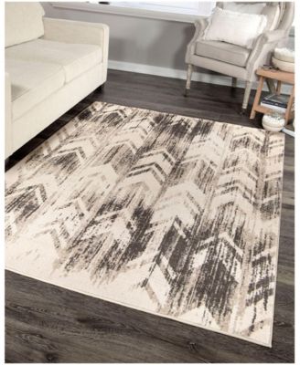 CLOSEOUT! Orian Illusions Kenyon Neutral 5'3" x 7'6" Area Rug