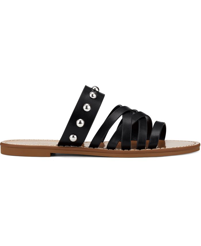Nine West Colby Strapped Studded Sandals & Reviews - Sandals - Shoes ...