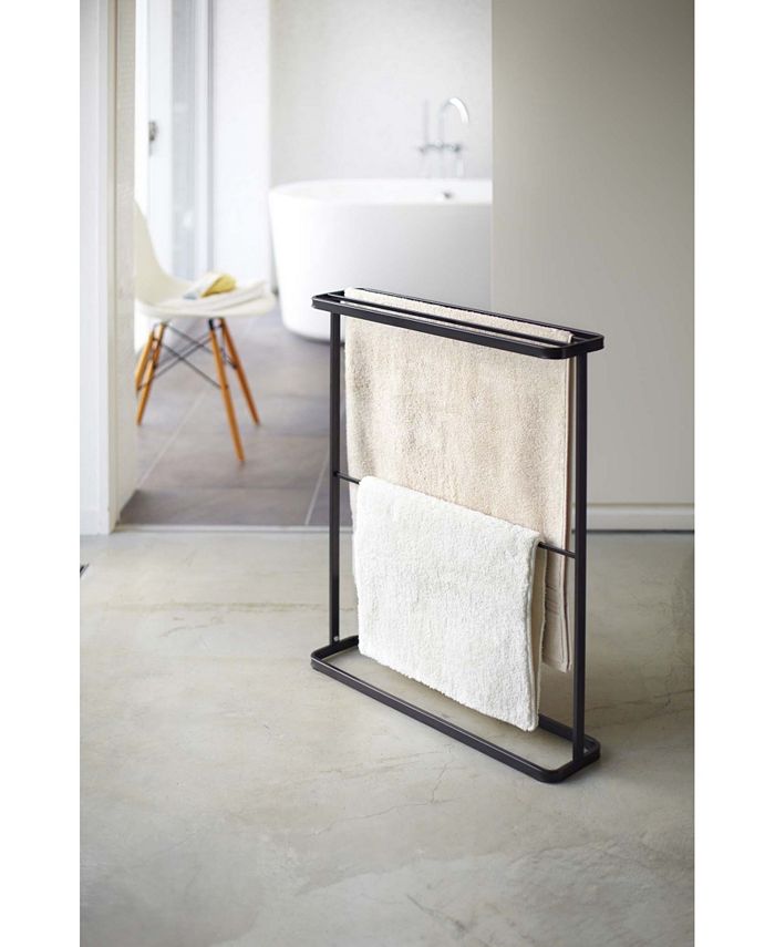 Yamazaki Home Tower Bath Towel Hanger - Macy's