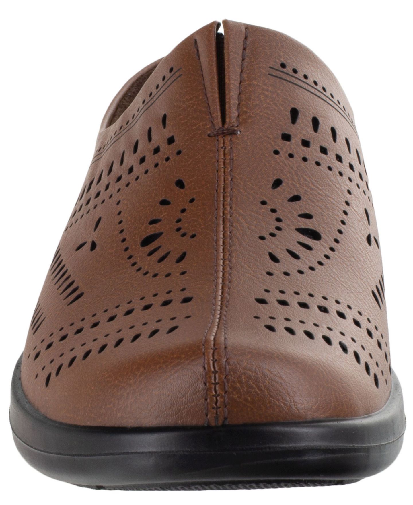 Женские сабо Easy Street Kay Comfort Mules, цвет: Тёмный рыжевато-коричневый — фото 7