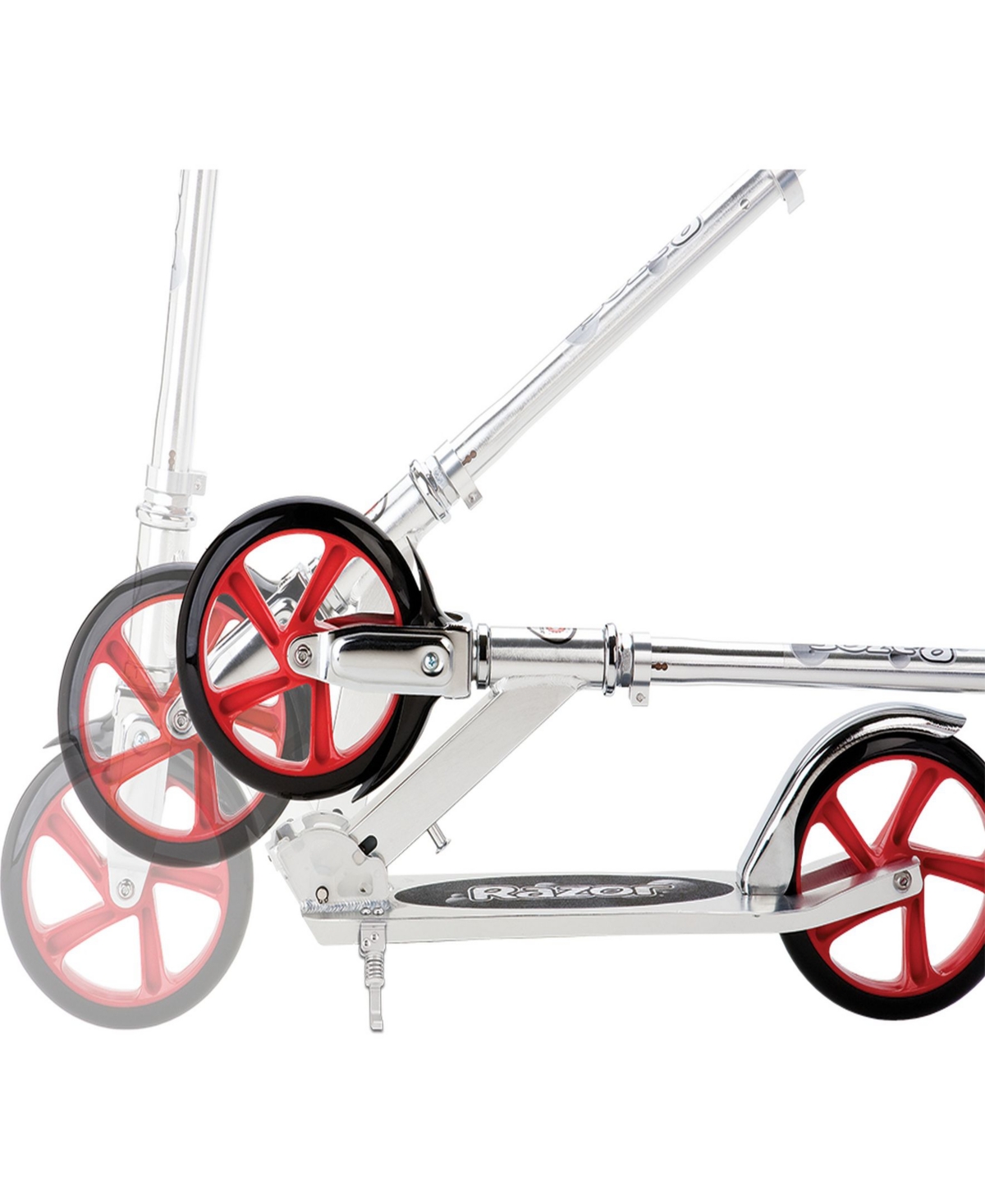 Razor Closeout!  A5 Lux Boys Kick Scooter In Silver