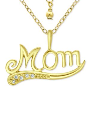 mom necklace macys