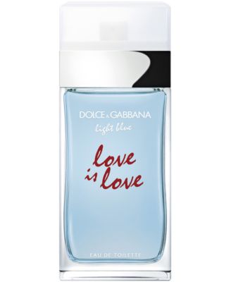 DOLCE GABBANA Light Blue Love Is Love Eau de Toilette Spray 3.3 oz. Macy s